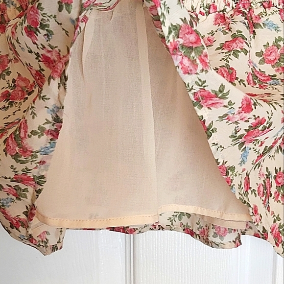 Forever 21 Floral Smocked Babydoll Top - Picture 14 of 16